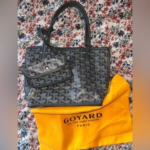 Mini Tote Bag in Gray